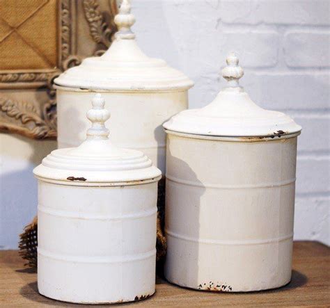 house-shaped white metal 24 container|white metal canisters for kitchen.